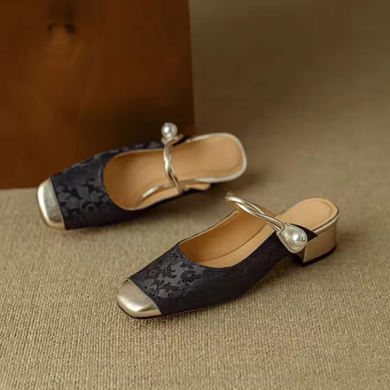 Perleťové podpatky Bloom