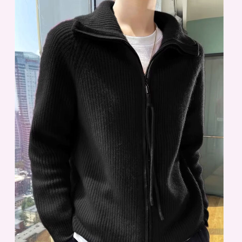 Pletený kardigan Ella Chic na zip