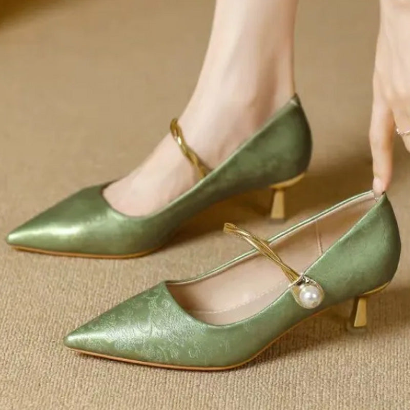 Podpatky s kotětem Grace