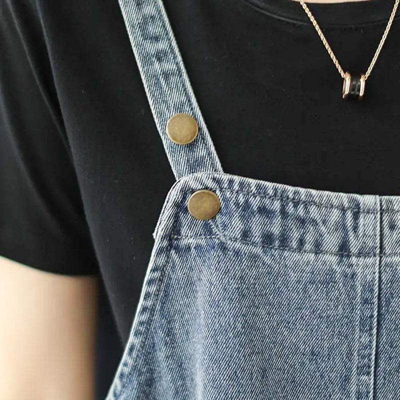 Overalové šaty s prérijním vzorem