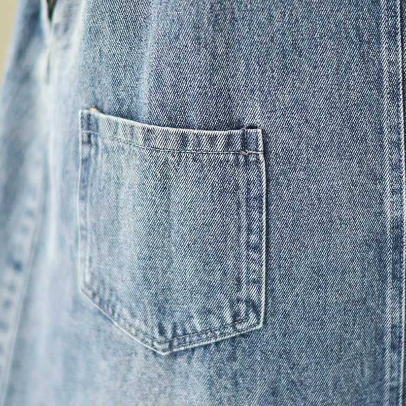 Overalové šaty s prérijním vzorem