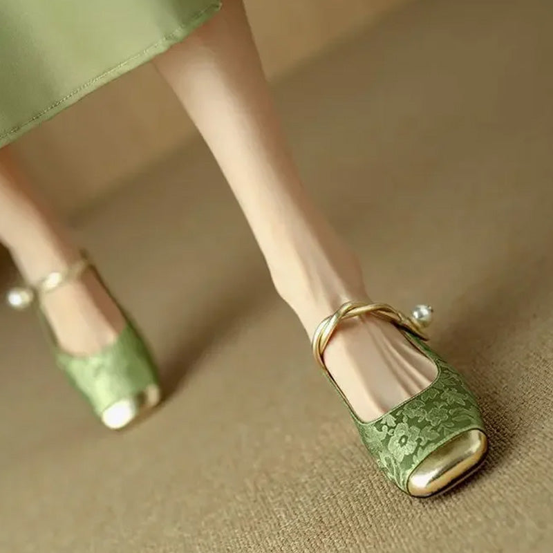 Perleťové podpatky Bloom