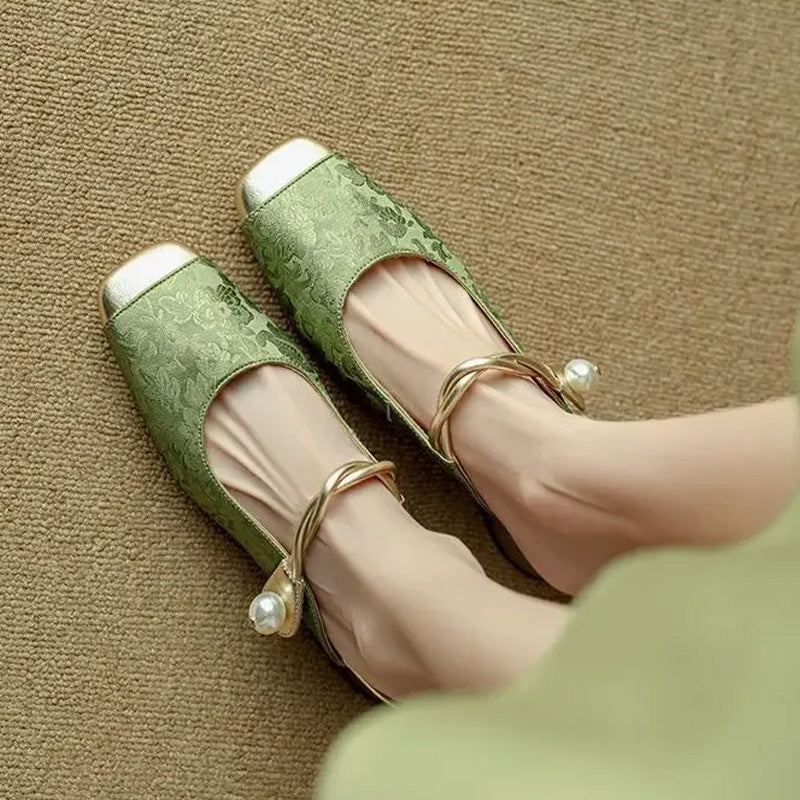 Perleťové podpatky Bloom