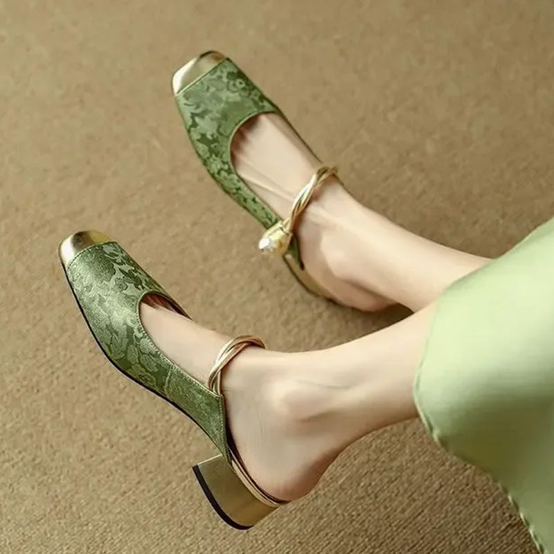 Perleťové podpatky Bloom